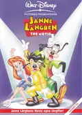 Omslag: Janne Långben - The Movie – VHS
