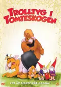 Omslag: Trolltyg i Tomteskogen – DVD