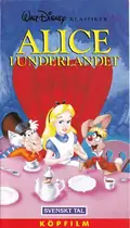 Omslag: Alice i Underlandet – VHS
