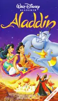 Omslag: Aladdin (Disney) – VHS