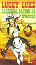 Omslag: Lucky Luke - det stora äventyret – Bröderna Dalton på rymmen