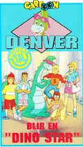 Omslag: Denver, the Last Dinosaur – Denver blir en "Dino Star"
