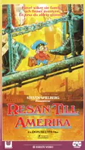 Omslag: Resan till Amerika – VHS