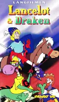 Omslag: Riddaren Lancelot och draken – VHS