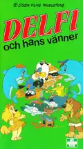 Omslag: Delfy och hans vänner – VHS