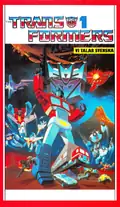 Omslag: The Transformers – VHS
