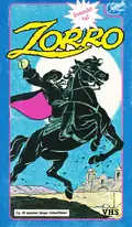 Omslag: The New Adventures of Zorro – VHS