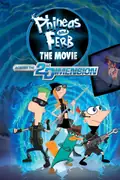 Affisch för Phineas och Ferb - filmen: Den 2:a dimensionen