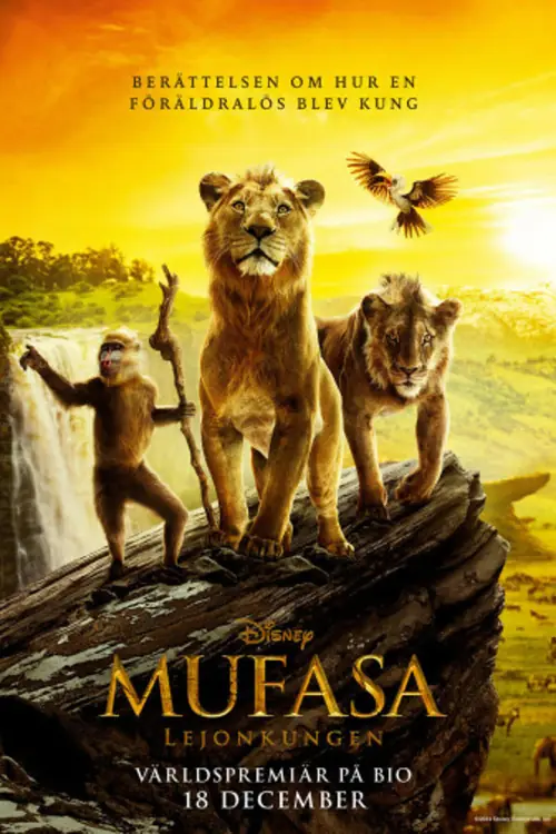 Affisch för Mufasa: Lejonkungen