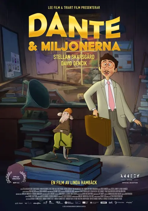 Affisch för Dante & miljonerna