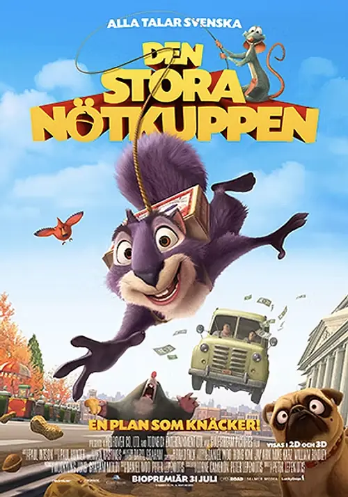 Affisch för Den stora nötkuppen