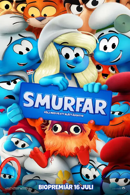 Affisch för Smurfar