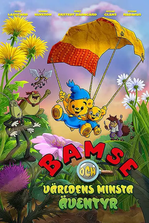 Affisch för Bamse och världens minsta äventyr