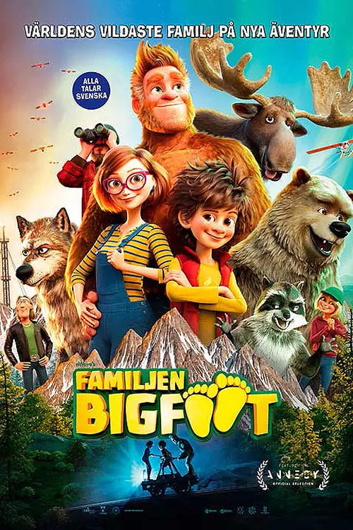 Affisch för Familjen Bigfoot