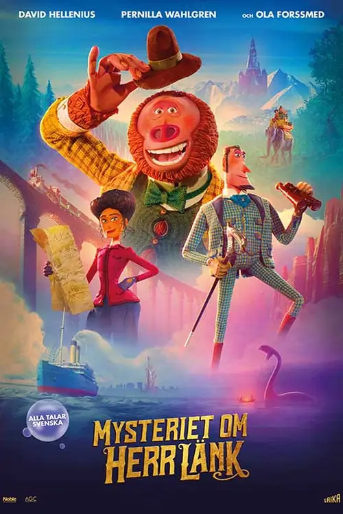 Affisch för Mysteriet om herr Länk