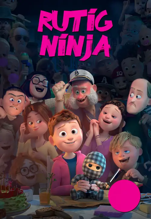 Affisch för Rutig ninja