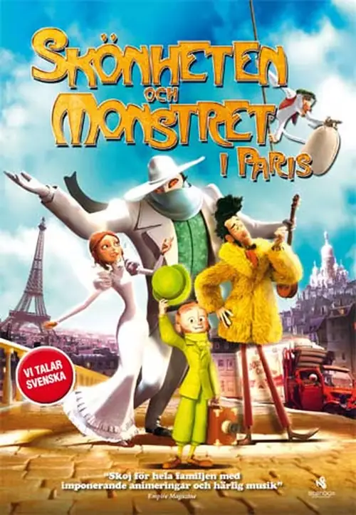 Affisch för Skönheten och Monstret i Paris