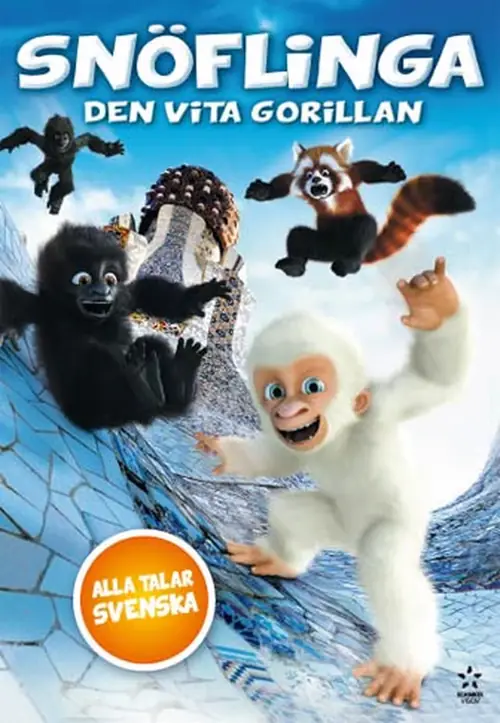 Affisch för Snöflinga - Den vita gorillan