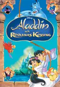 Affisch för Aladdin och rövarnas konung
