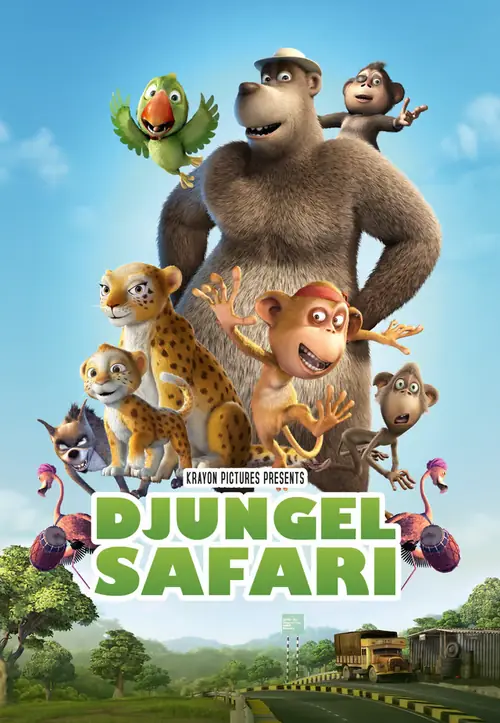 Affisch för Djungelsafari