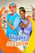 Affisch för Blippi går till jobbet