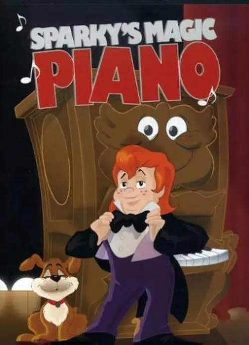 Affisch för Sparkys magiska piano