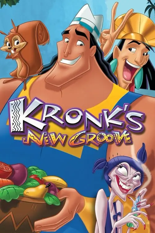 Affisch för Kejsarens nya stil 2 - Kronks nya stil