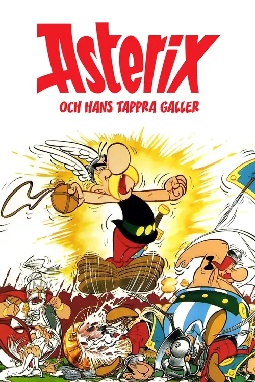 Affisch för Asterix och hans tappra galler