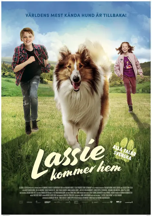 Affisch för Lassie kommer hem