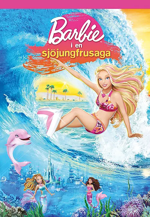 Affisch för Barbie i en sjöjungfrusaga