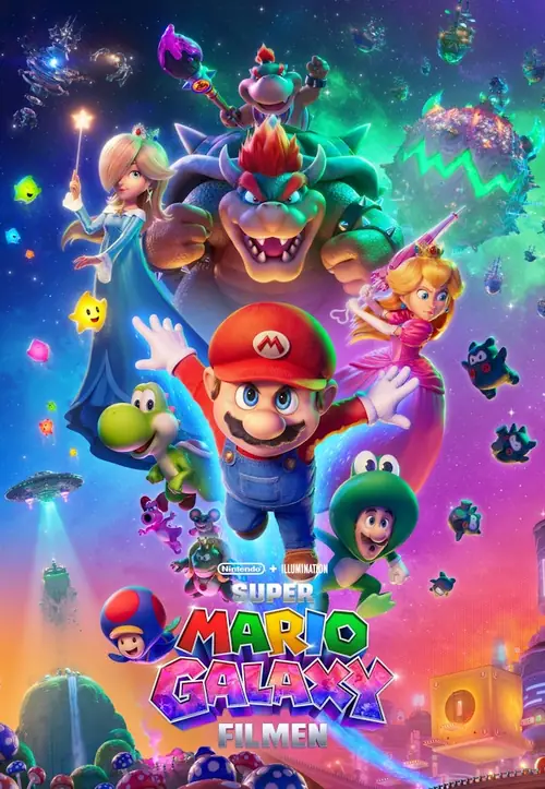 Affisch för Super Mario Galaxy Filmen