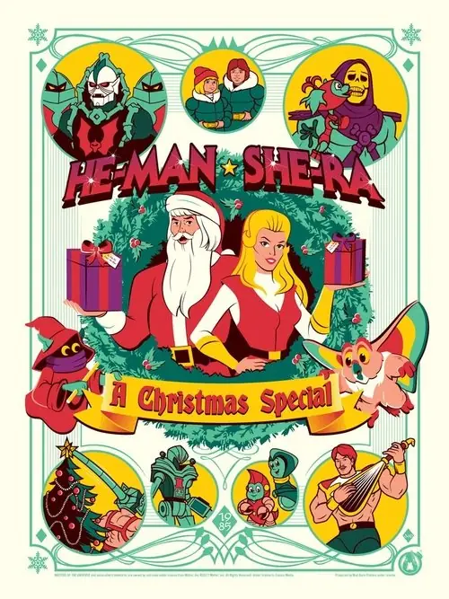 Affisch för He-Man and She-Ra: A Christmas Special