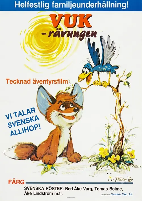 Affisch för Vuk - Rävungen