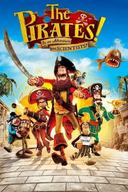 Affisch för Piraterna!