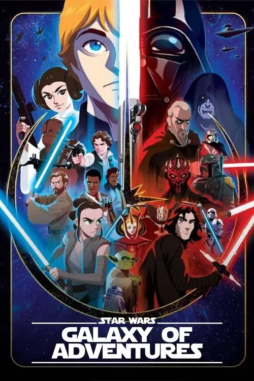 Affisch för Star Wars Galaxy of Adventures