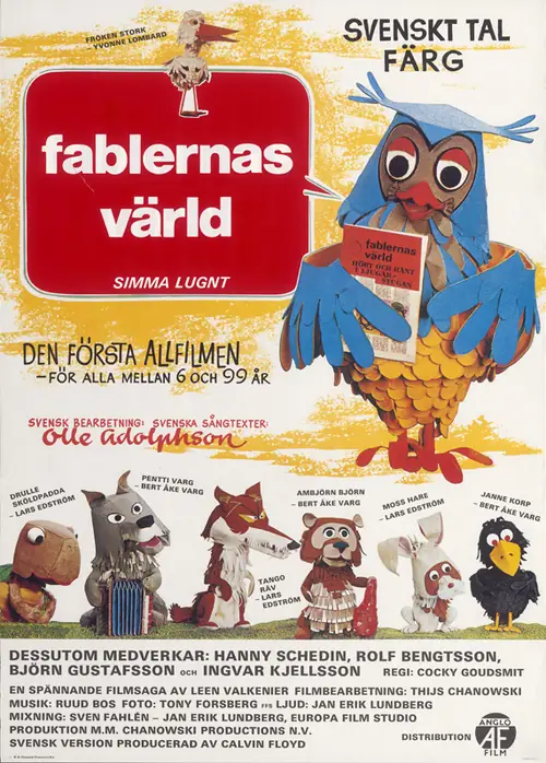 Affisch för Fablernas värld
