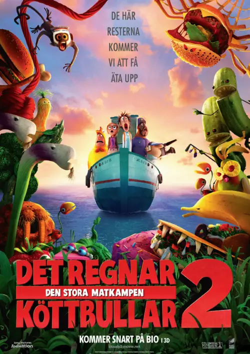 Affisch för Det regnar köttbullar 2