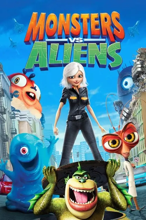 Affisch för Monsters vs Aliens