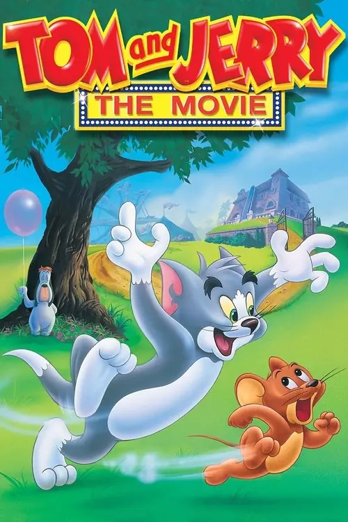 Affisch för Tom & Jerry gör stan osäker