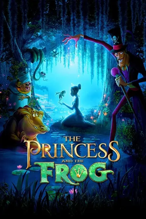 Affisch för Prinsessan och grodan