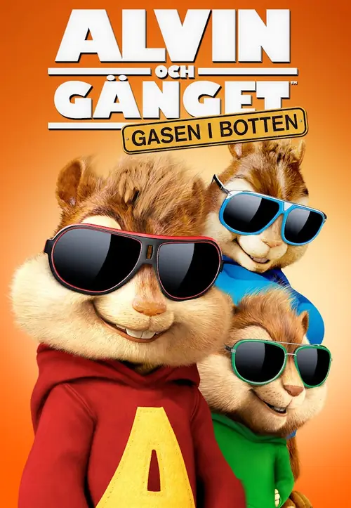 Affisch för Alvin och gänget 4: Gasen i botten