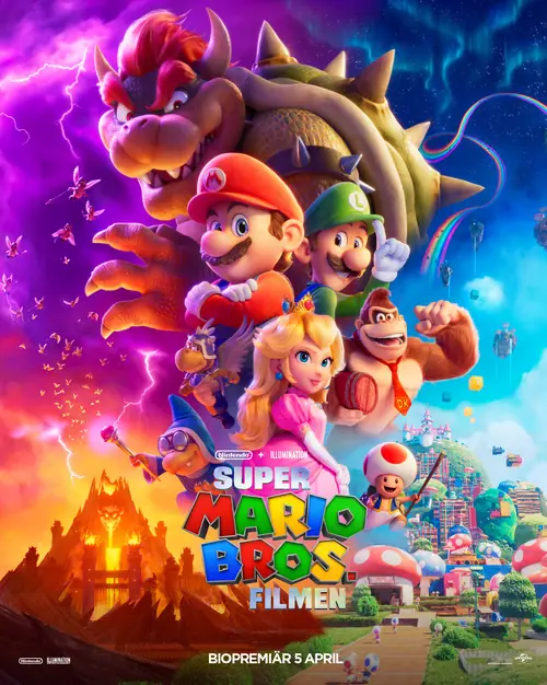 Affisch för Super Mario Bros. Filmen