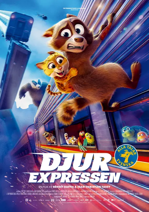 Affisch för Djurexpressen