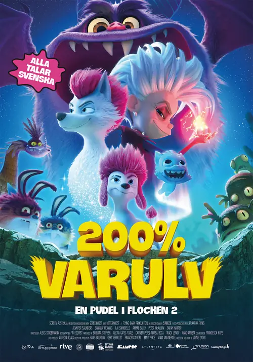 Affisch för 200% varulv – En pudel i flocken 2