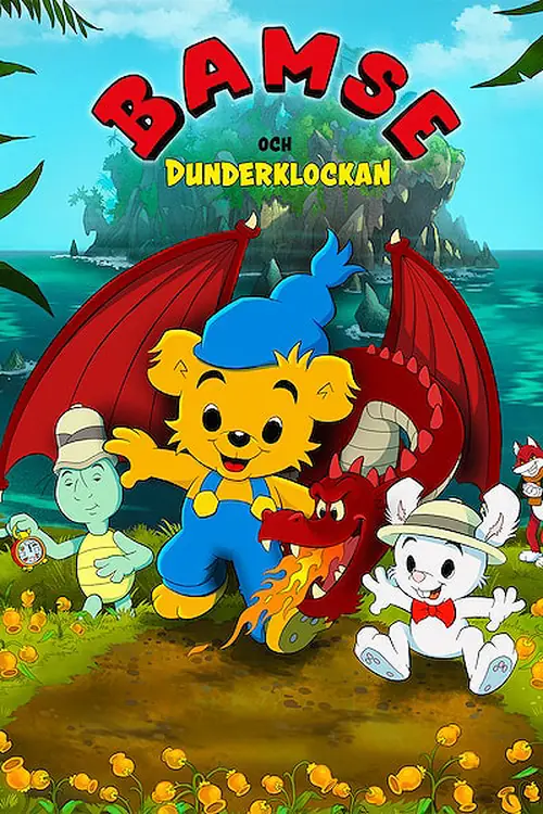 Affisch för Bamse och dunderklockan