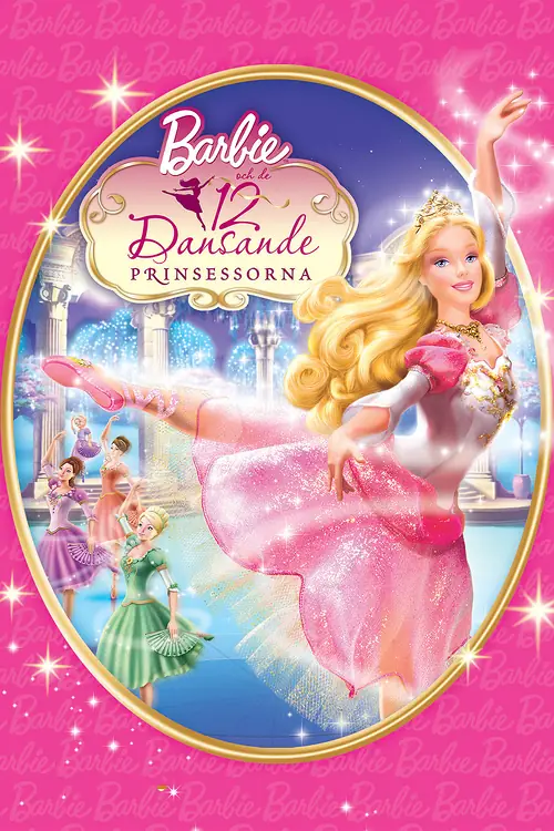 Affisch för Barbie och de 12 dansande prinsessorna