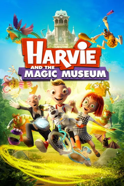 Affisch för Max & Maja på det magiska museet