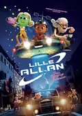 Affisch för Lille Allan - Den mänsklige antennen