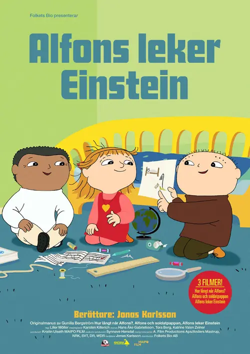 Affisch för Alfons leker Einstein