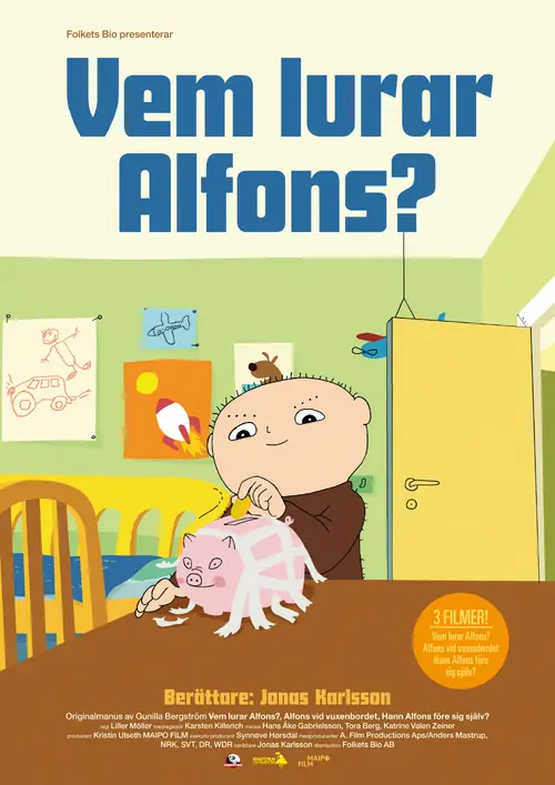 Affisch för Vem lurar Alfons
